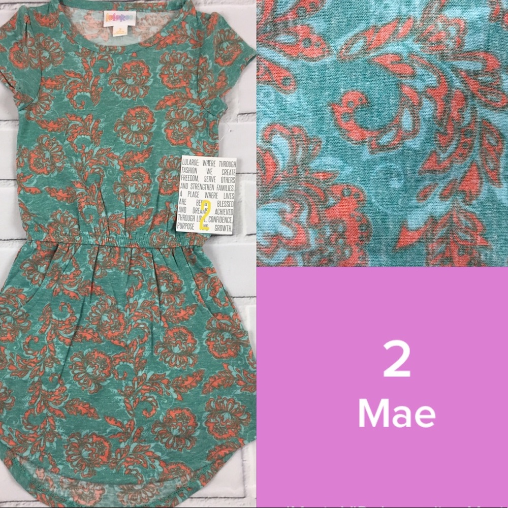 LuLaRoe Mae dress size 2